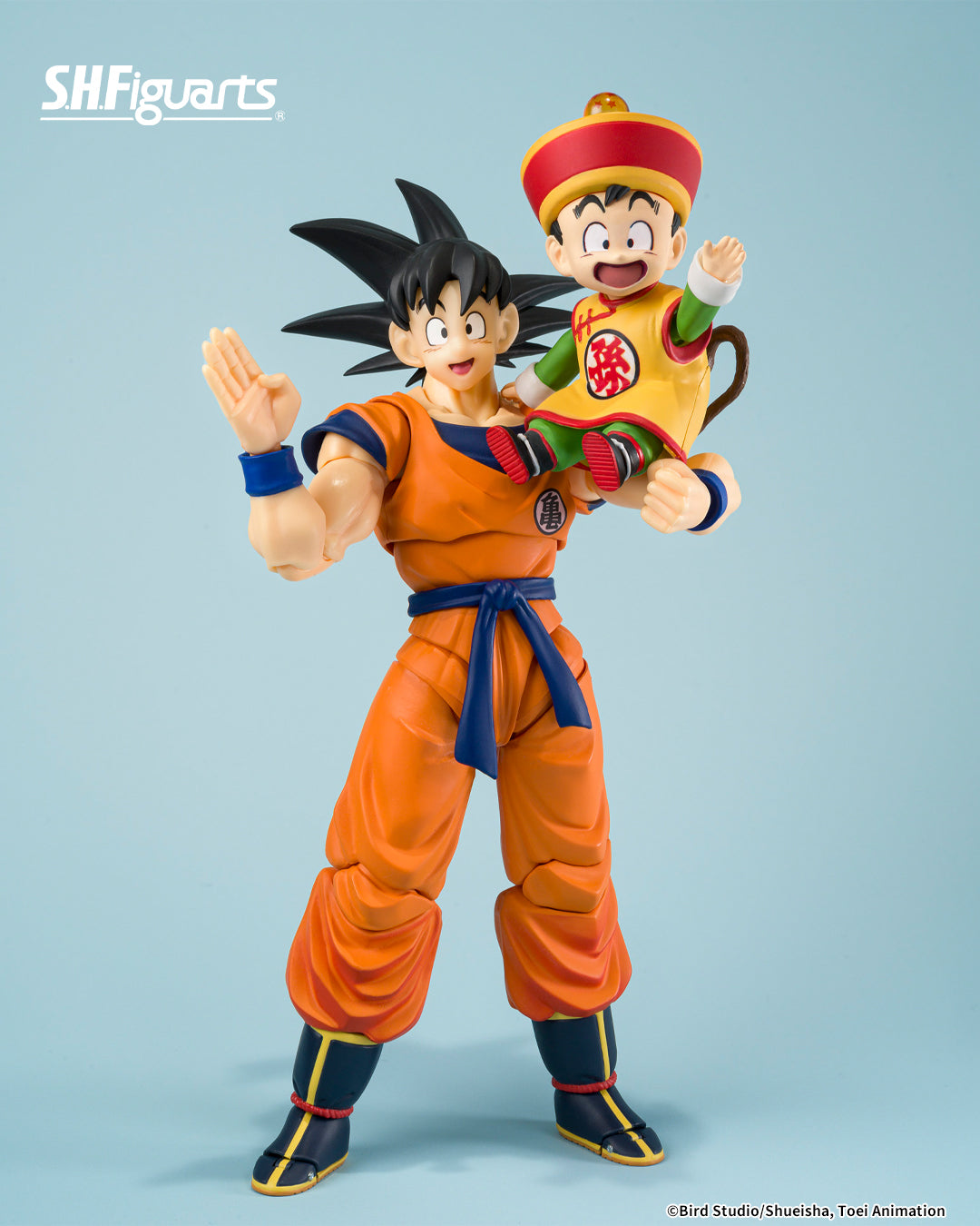 [PRE-ORDER] S.H.Figuarts Dragon Ball Z SON GOKU + SON GOHAN KID + KINTOUN