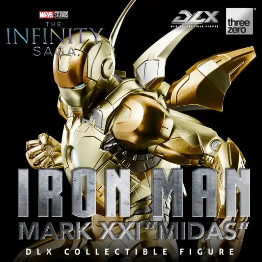 [PRE-ORDER] Threezero Marvel Studios: The Infinity Saga DLX Iron Man Mark 21 “Midas”