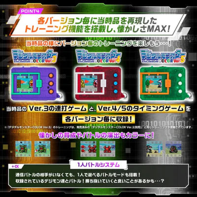[IN STOCK in HK] Digimon COLOUR Ver.5 Original Clear Green
