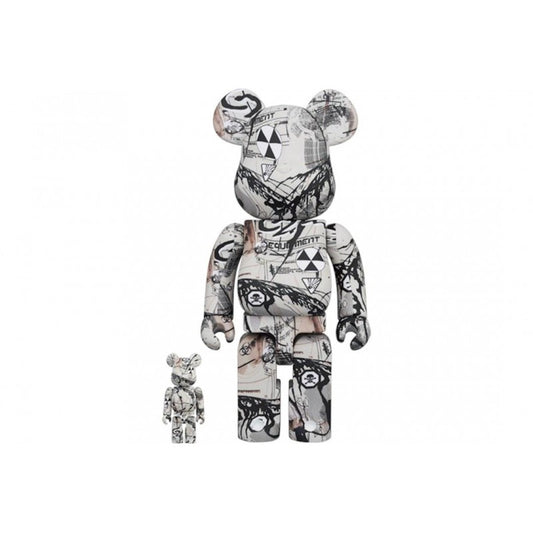 [IN STOCK in HK] Be@rbrick 100%&400% Hiroki Tsukuda (Bearbrick)