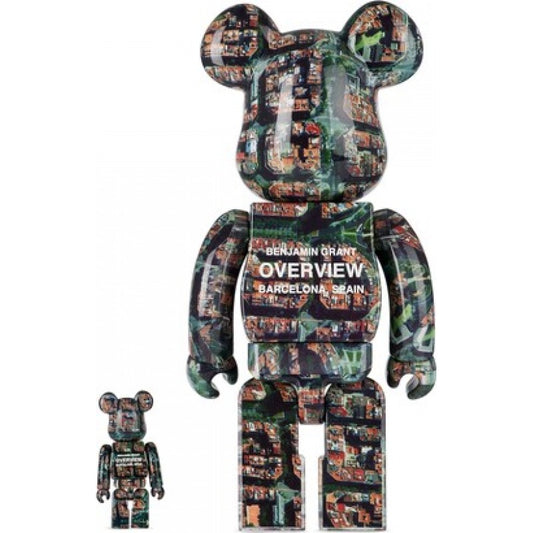 [IN STOCK in HK] Be@rbrick Benjamin Grant [OVERVIEW] BARCELONAS 100%&400% (Bearbrick)