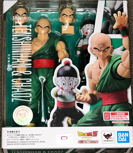 [IN STOCK in HK] S.H.Figuarts Dragon Ball Z Tenshinhan & Chaoz