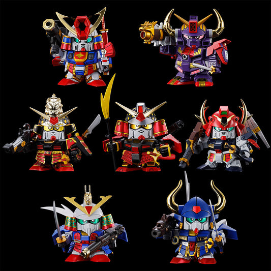 [PRE-ORDER] SD GUNDAM BB SENSHI THE MUSHA SHICHININSHU SET
