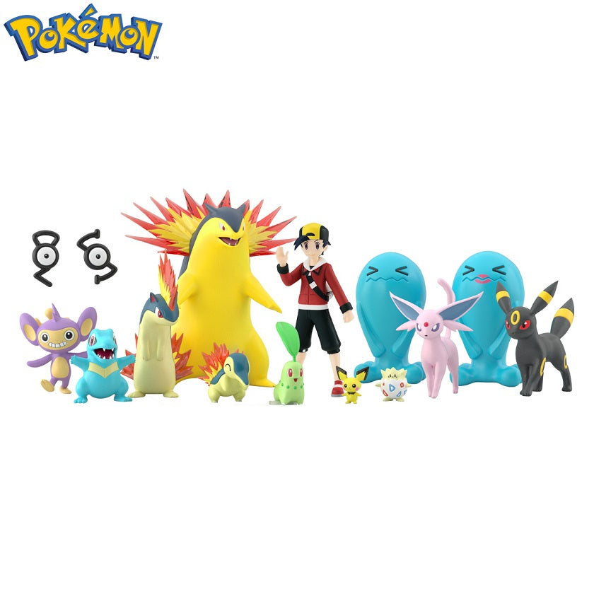 [IN STOCK in AU] Pokemon Scale World Feraligatr & Meganium & Johto Region Set