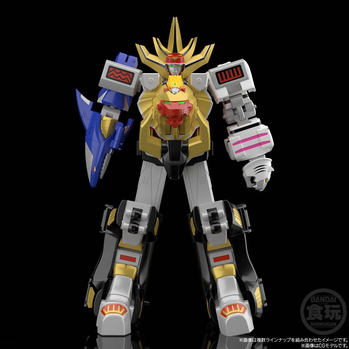 [PRE-ORDER] SMP [SHOKUGAN MODELING PROJECT] HYAKUJU SENTAI GAORANGER GAOKING CLEAR VER.