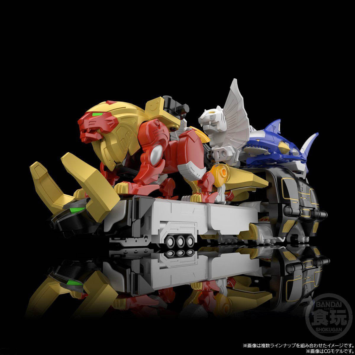 [PRE-ORDER] SMP [SHOKUGAN MODELING PROJECT] HYAKUJU SENTAI GAORANGER GAOKING CLEAR VER.