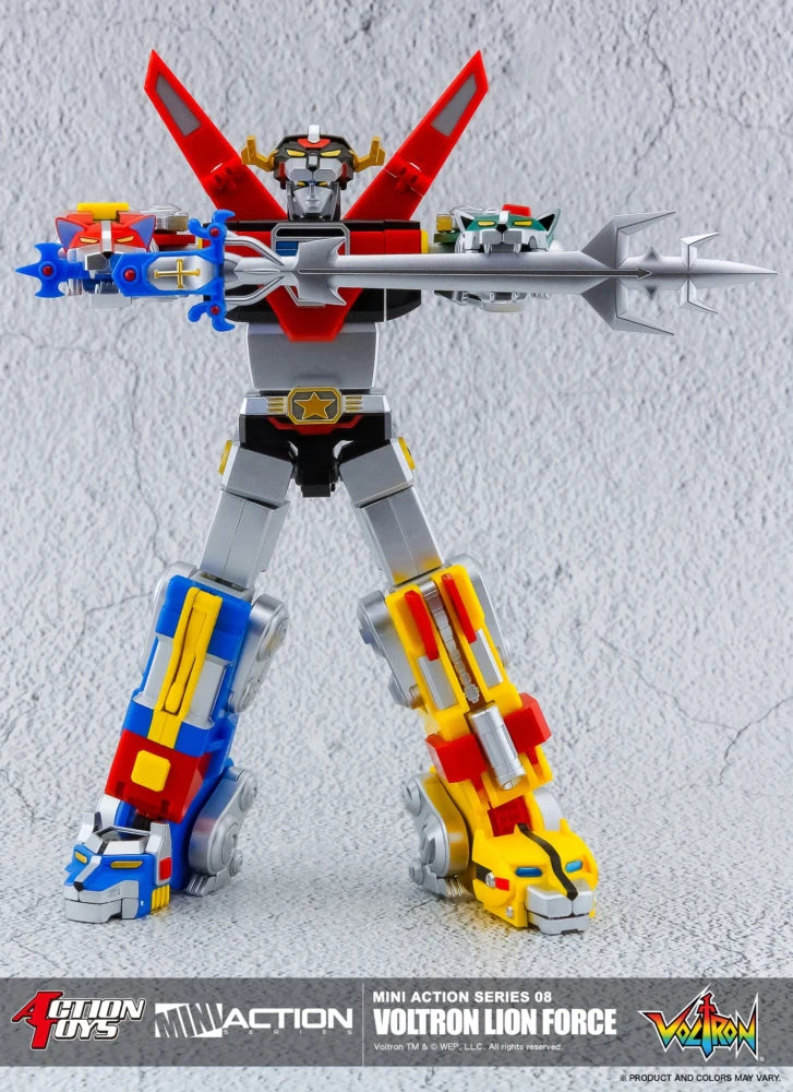 [PRE-ORDER]  Mini Action Series Voltron Lion Force