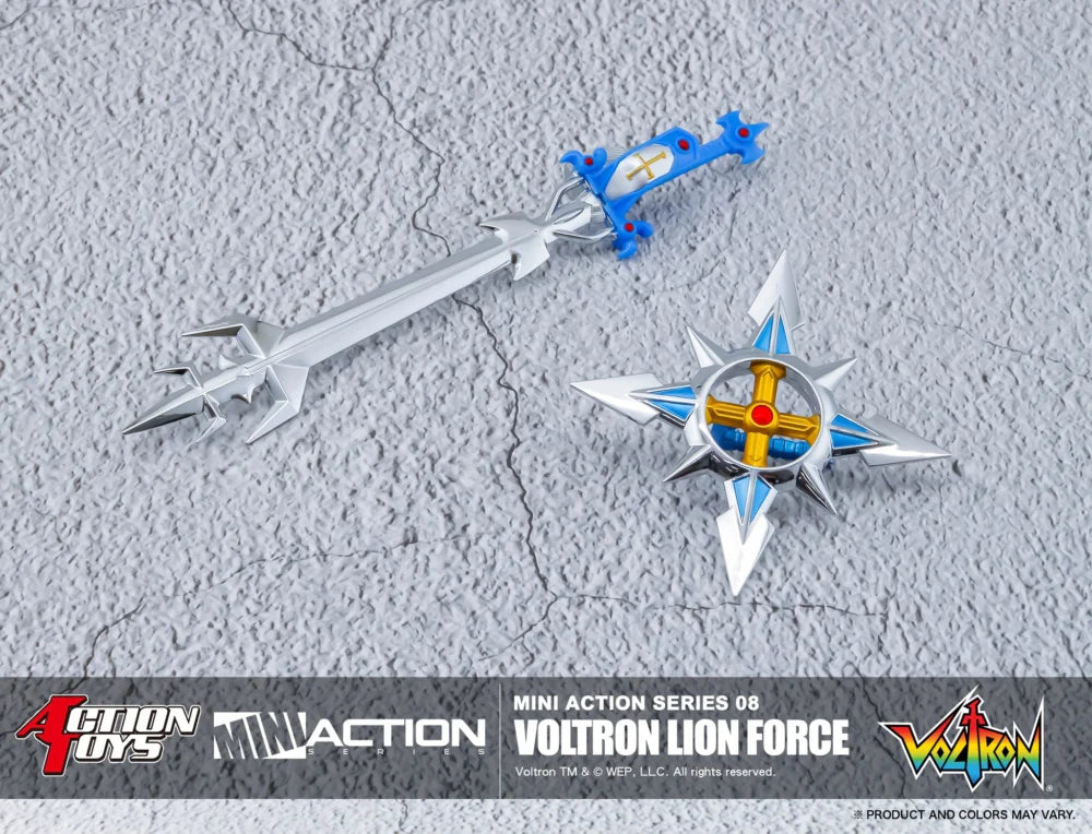 [PRE-ORDER]  Mini Action Series Voltron Lion Force