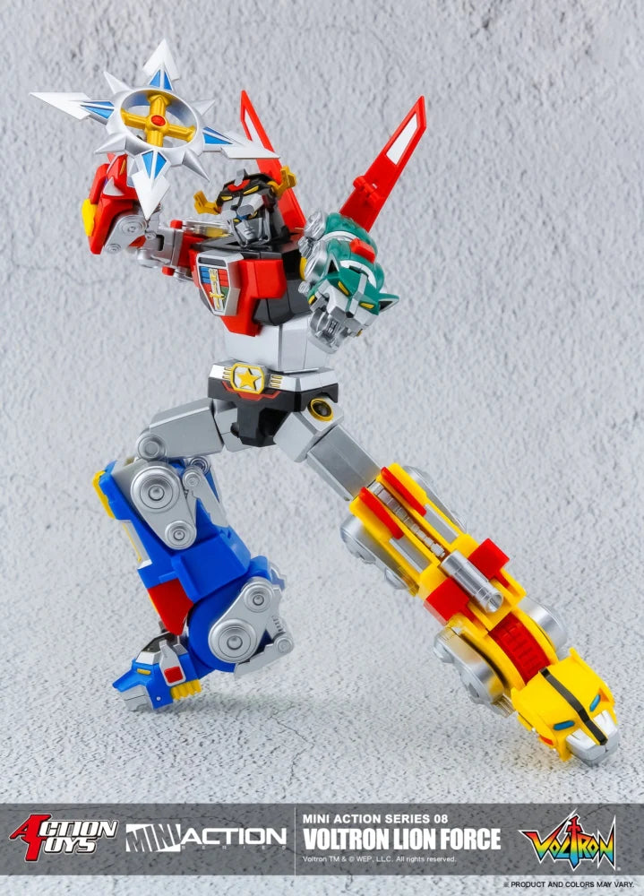 [PRE-ORDER]  Mini Action Series Voltron Lion Force