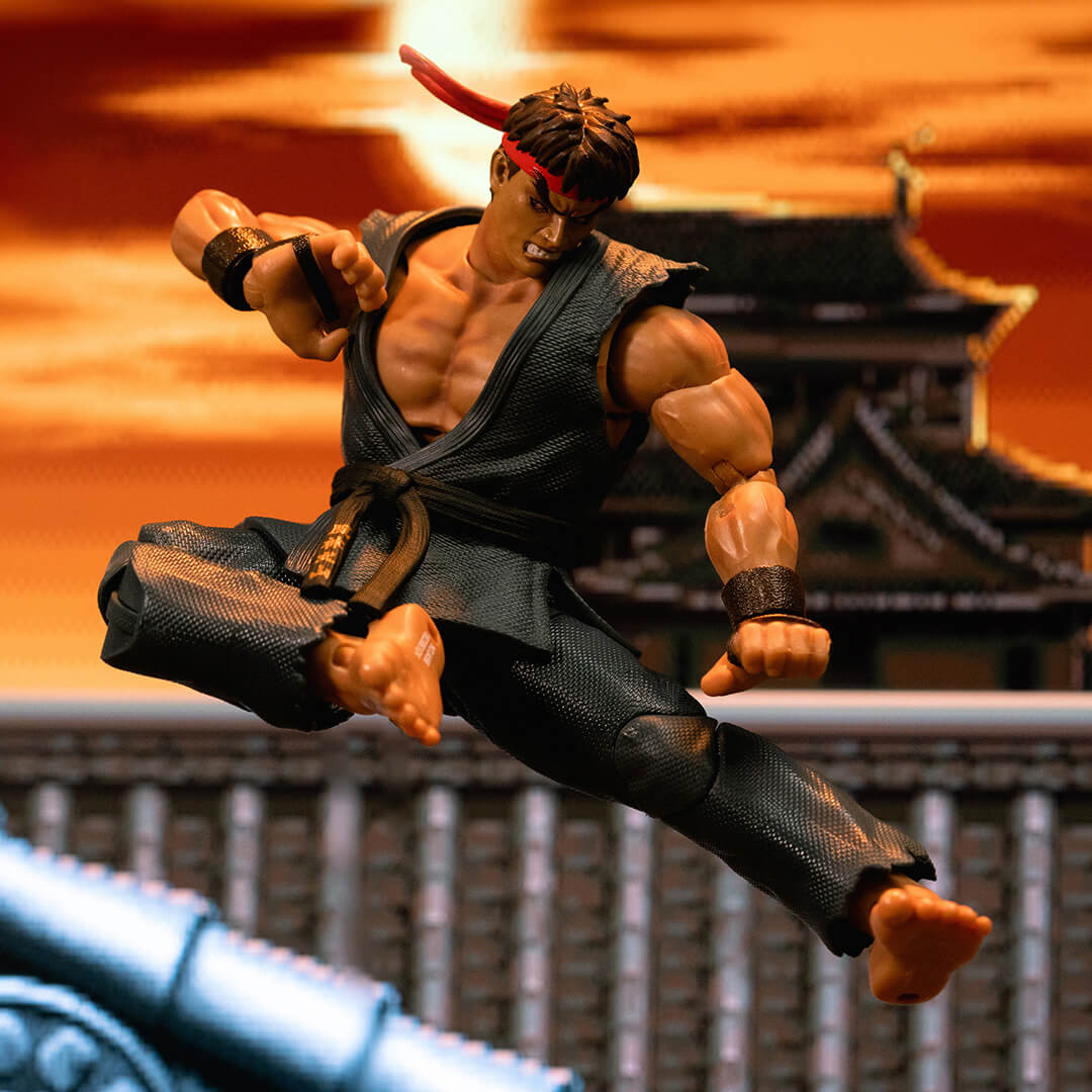 Street Fighter II - Bandai - Full Action Pose Figure - Ryu