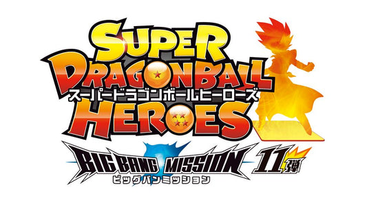 [PRE-ORDER] SUPER DRAGONBALL HEROES BIG BANG MISSION Ver.11 (Japanese Ver.) Sealed Case of 240 Packs