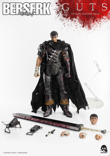 [IN STOCK in AU] Threezero BERSERK Guts (Black Swordsman) 1/6 Action Figure