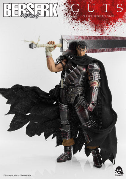[IN STOCK in AU] Threezero BERSERK Guts (Black Swordsman) 1/6 Action Figure