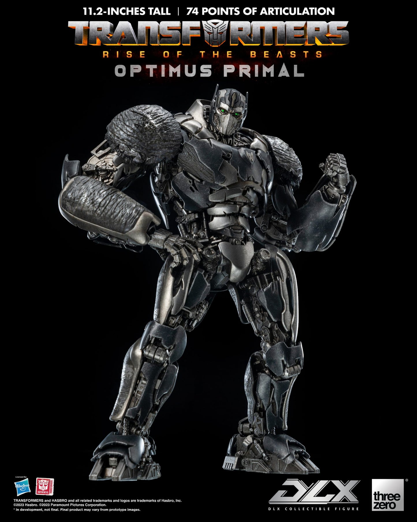 [IN STOCK in AU] Threezero Transformers Rise of the Beasts DLX Optimus Primal DLX Scale
