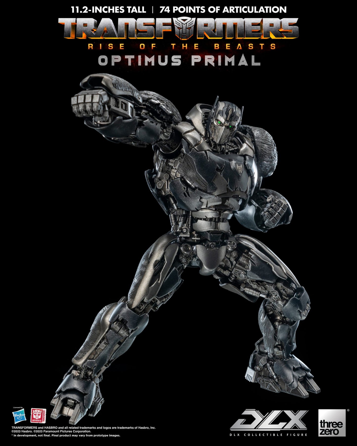 [IN STOCK in AU] Threezero Transformers Rise of the Beasts DLX Optimus Primal DLX Scale