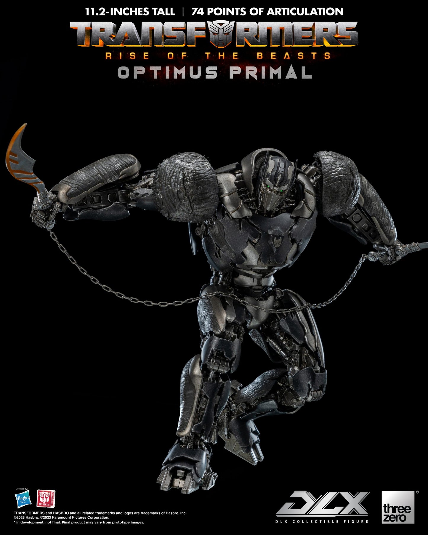 [IN STOCK in AU] Threezero Transformers Rise of the Beasts DLX Optimus Primal DLX Scale
