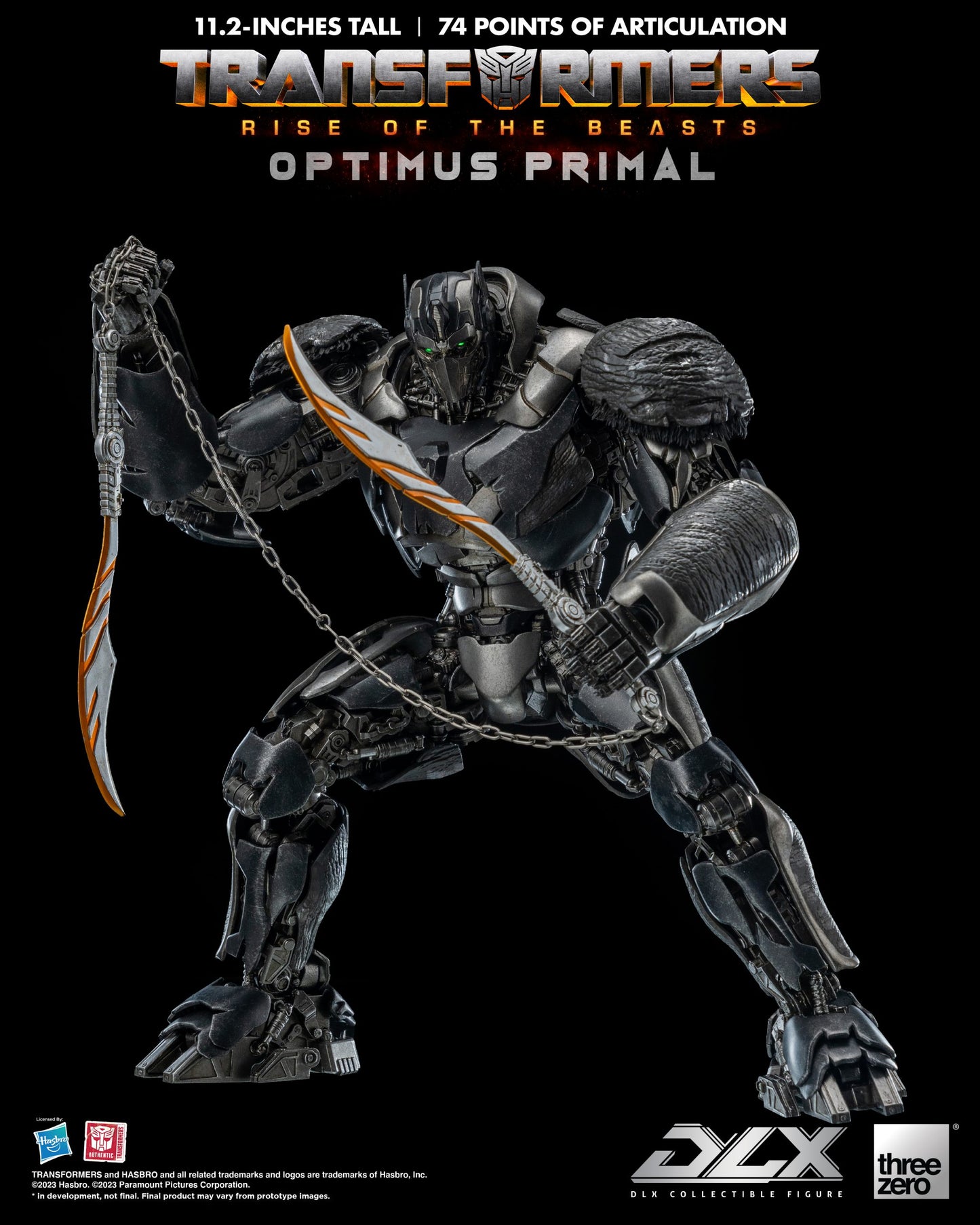 [IN STOCK in AU] Threezero Transformers Rise of the Beasts DLX Optimus Primal DLX Scale