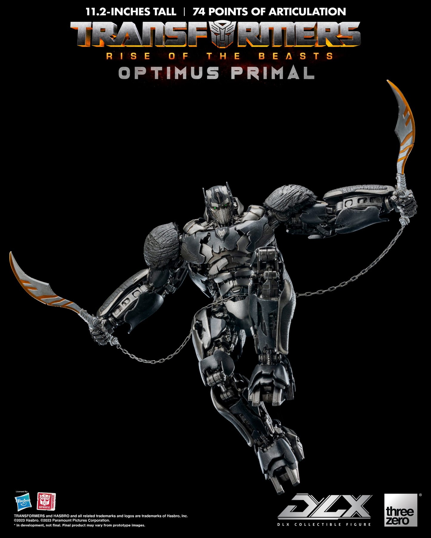 [IN STOCK in AU] Threezero Transformers Rise of the Beasts DLX Optimus Primal DLX Scale
