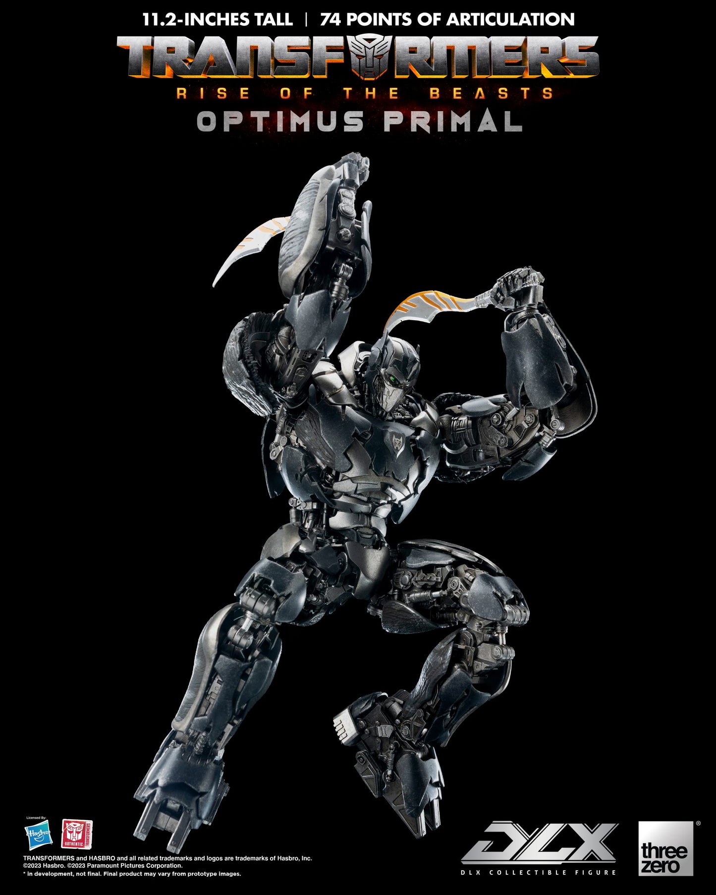 [IN STOCK in AU] Threezero Transformers Rise of the Beasts DLX Optimus Primal DLX Scale