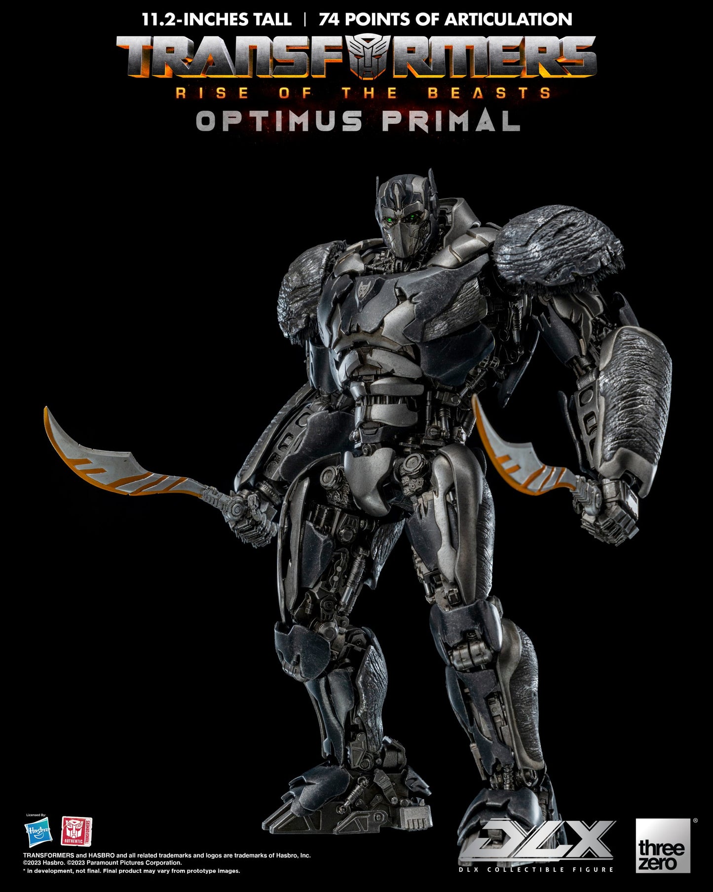 [IN STOCK in AU] Threezero Transformers Rise of the Beasts DLX Optimus Primal DLX Scale