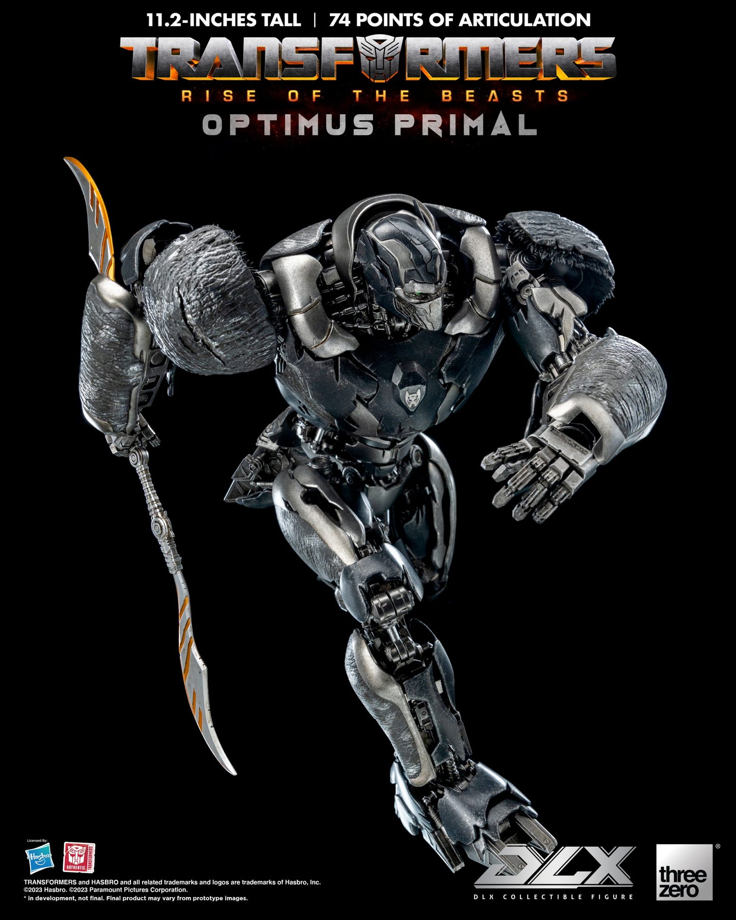 [IN STOCK in AU] Threezero Transformers Rise of the Beasts DLX Optimus Primal DLX Scale