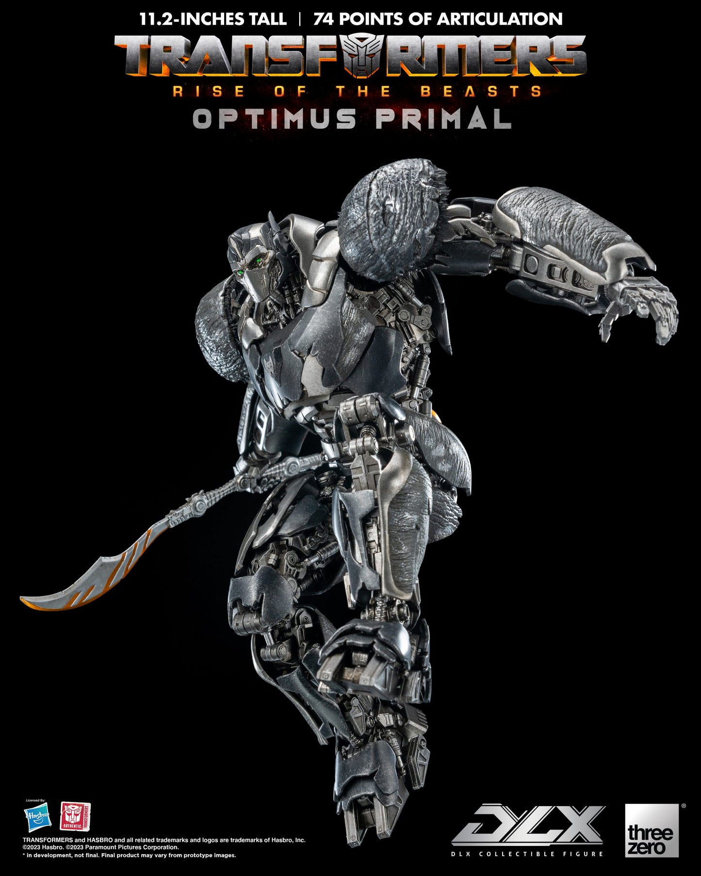 [IN STOCK in AU] Threezero Transformers Rise of the Beasts DLX Optimus Primal DLX Scale