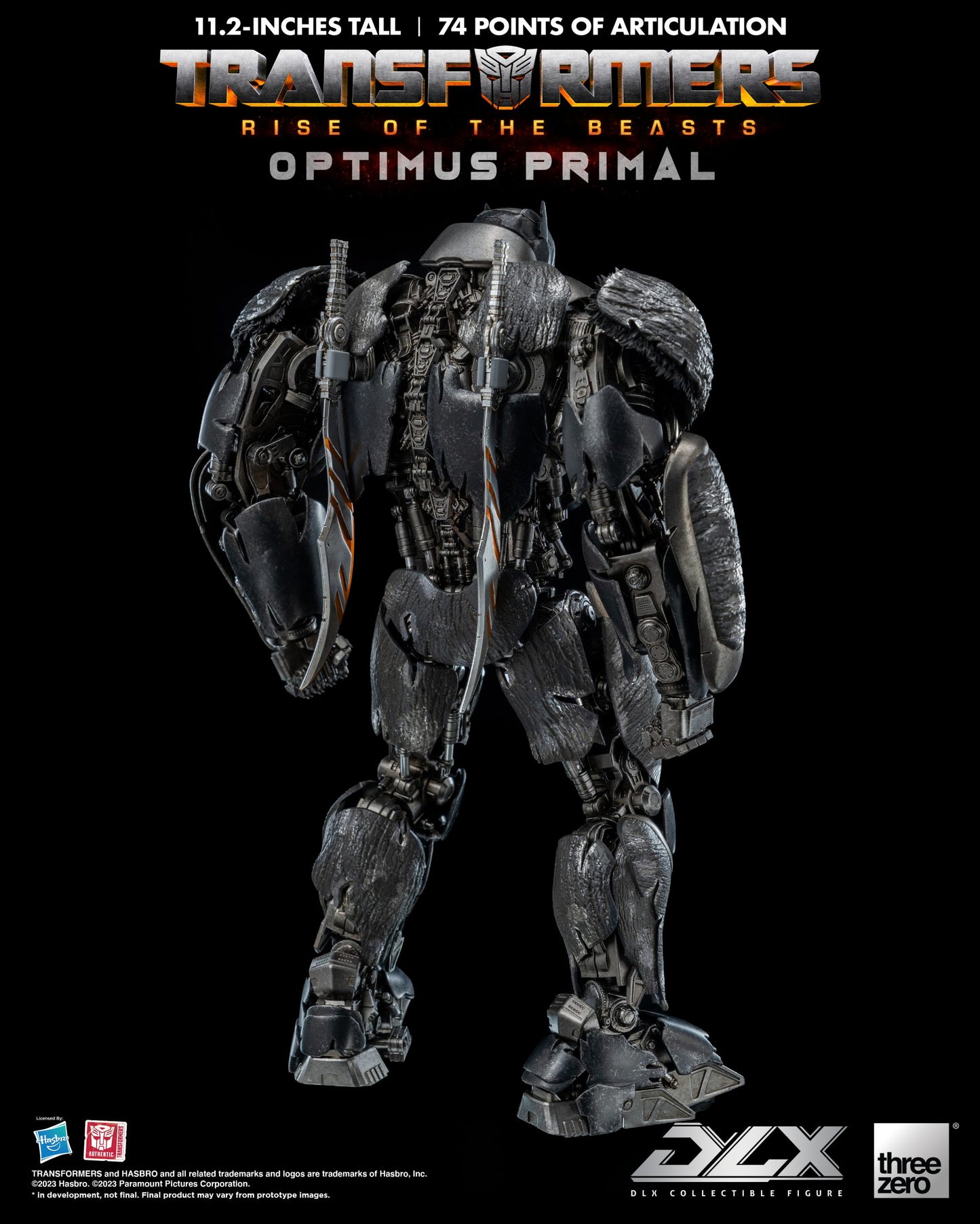 [IN STOCK in AU] Threezero Transformers Rise of the Beasts DLX Optimus Primal DLX Scale