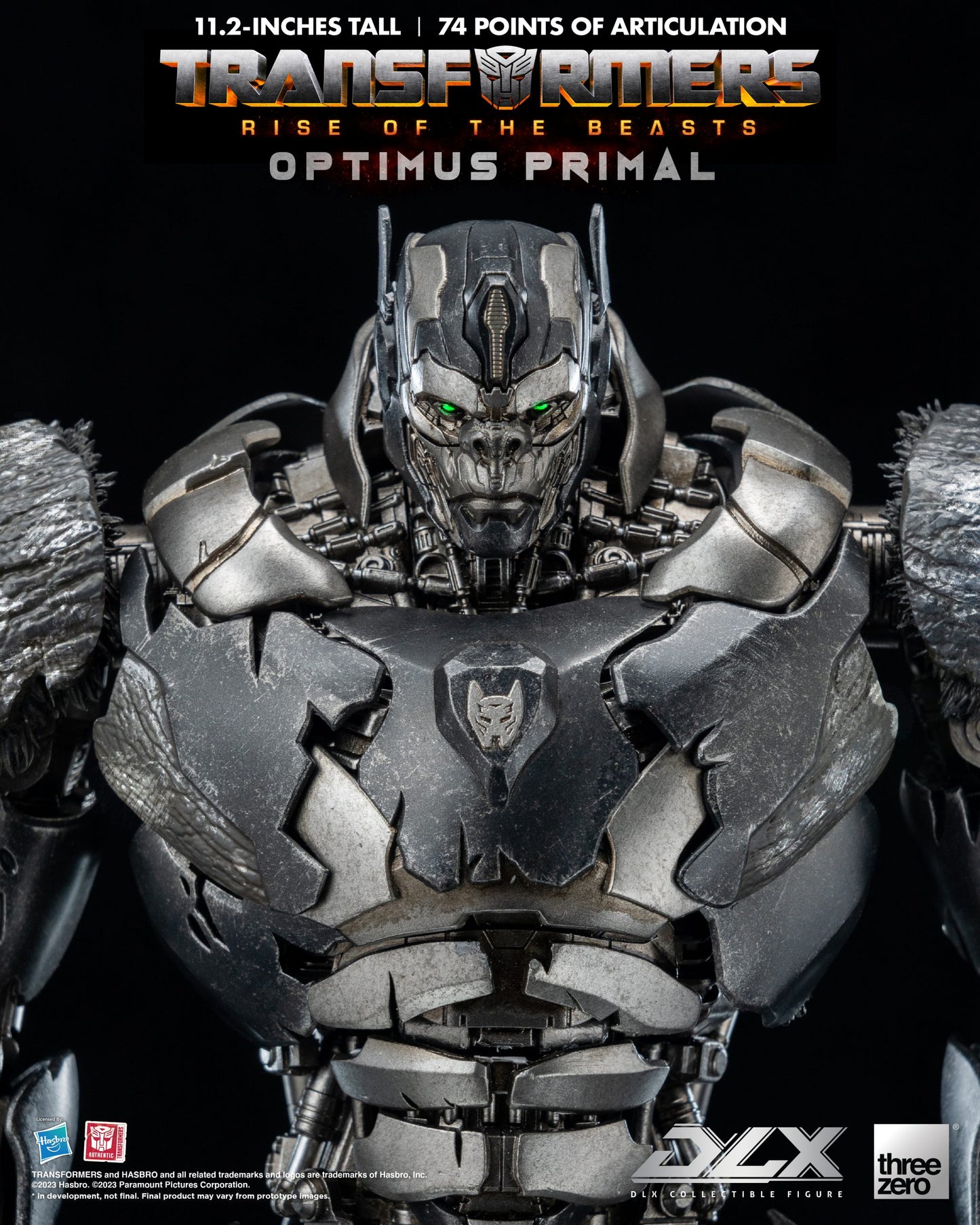 [IN STOCK in AU] Threezero Transformers Rise of the Beasts DLX Optimus Primal DLX Scale