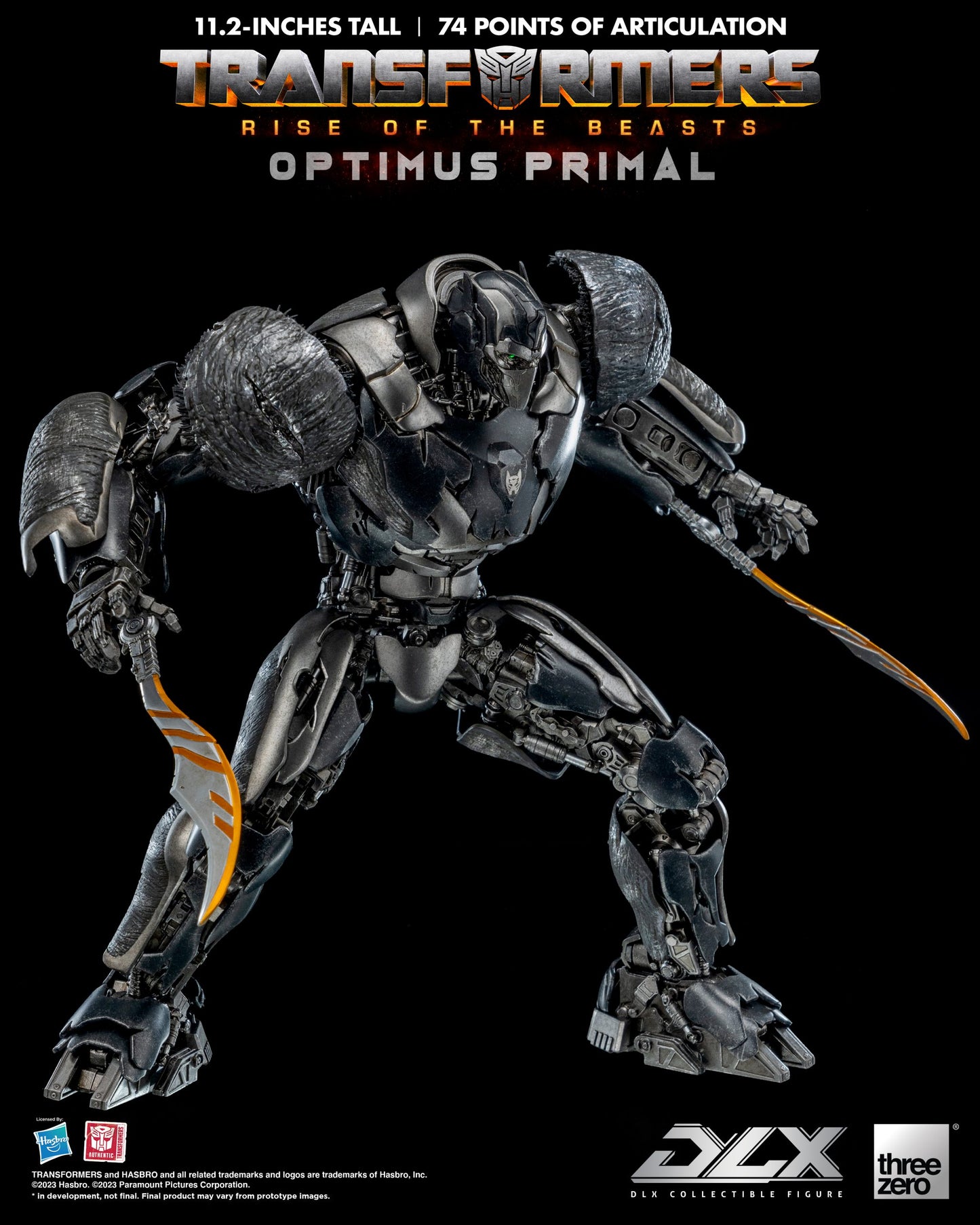 [IN STOCK in AU] Threezero Transformers Rise of the Beasts DLX Optimus Primal DLX Scale