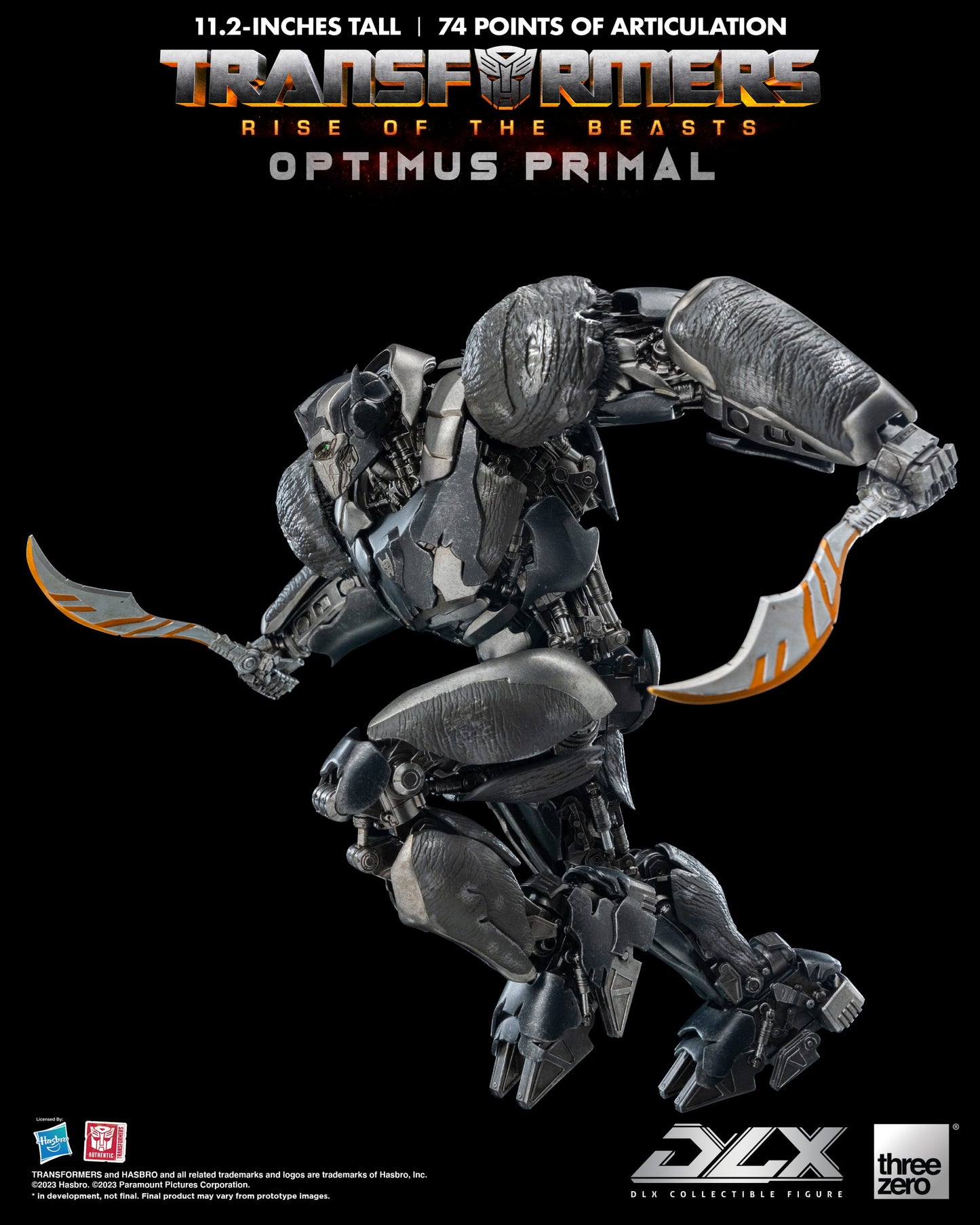 [IN STOCK in AU] Threezero Transformers Rise of the Beasts DLX Optimus Primal DLX Scale