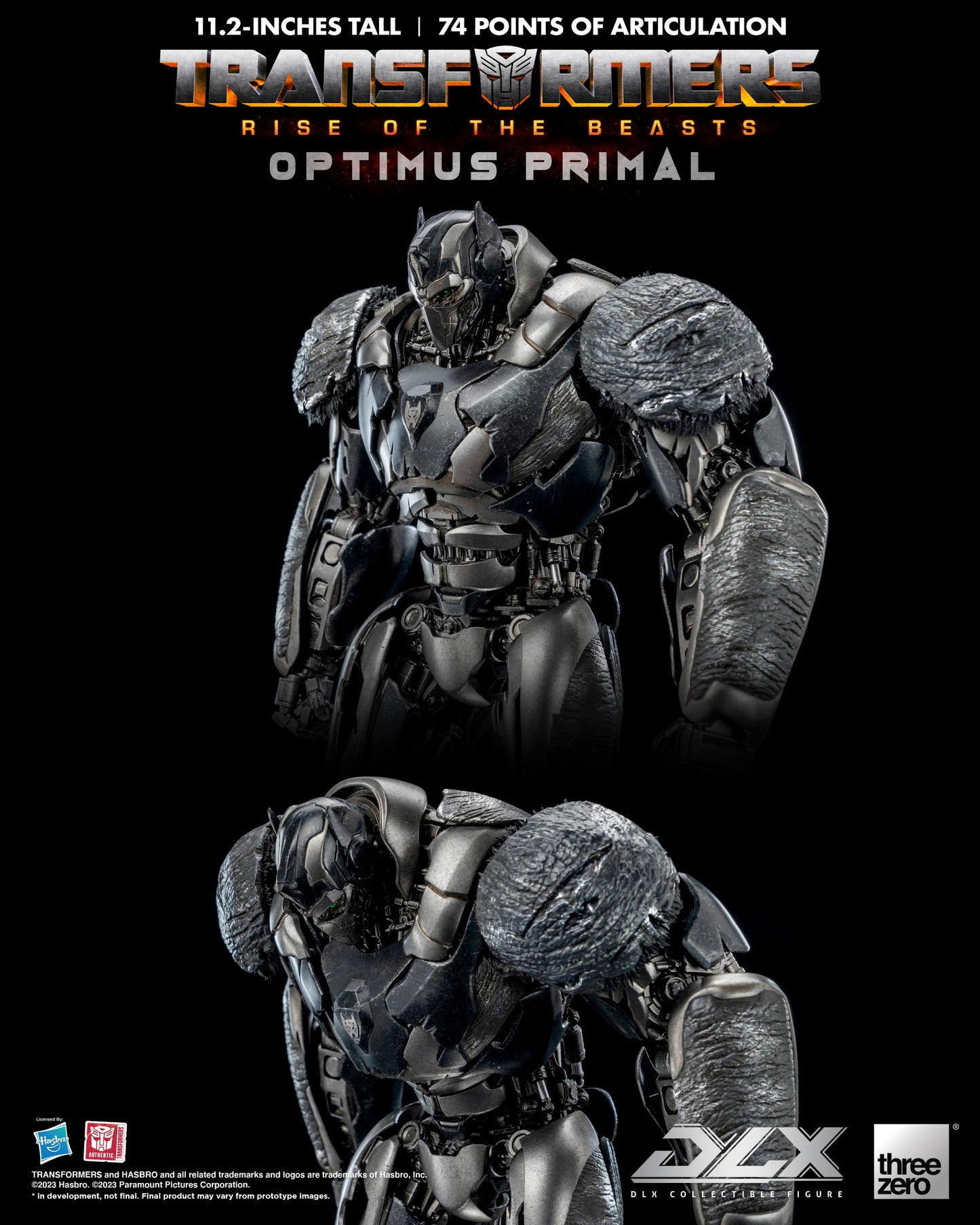 [IN STOCK in AU] Threezero Transformers Rise of the Beasts DLX Optimus Primal DLX Scale