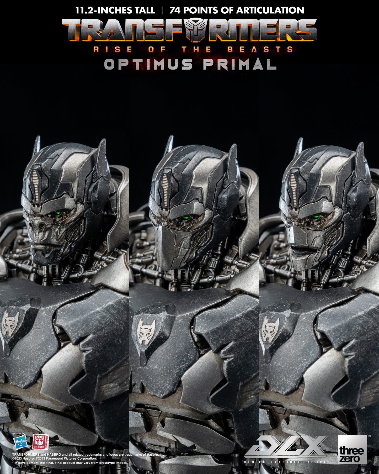 [IN STOCK in AU] Threezero Transformers Rise of the Beasts DLX Optimus Primal DLX Scale
