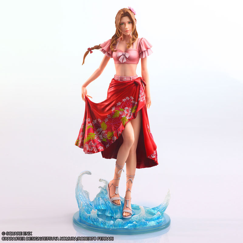 [PRE-ORDER] FINAL FANTASY VII REBIRTH STATIC ARTS AERITH GAINSBOROUGH (SWIMSUIT VER.)