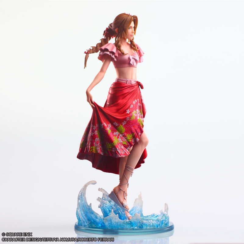 [PRE-ORDER] FINAL FANTASY VII REBIRTH STATIC ARTS AERITH GAINSBOROUGH (SWIMSUIT VER.)