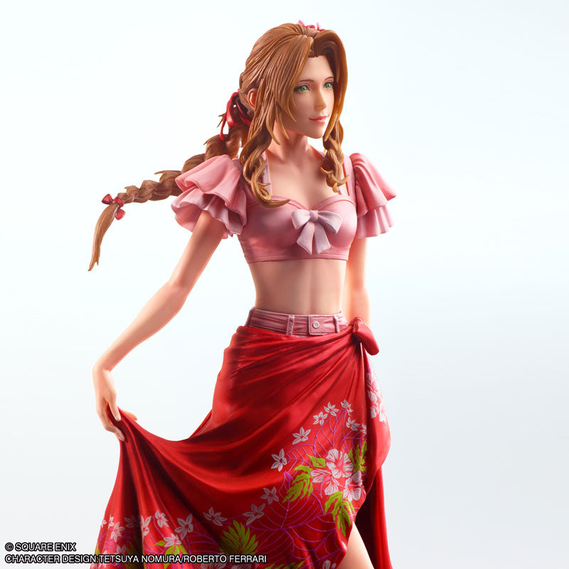 [PRE-ORDER] FINAL FANTASY VII REBIRTH STATIC ARTS AERITH GAINSBOROUGH (SWIMSUIT VER.)