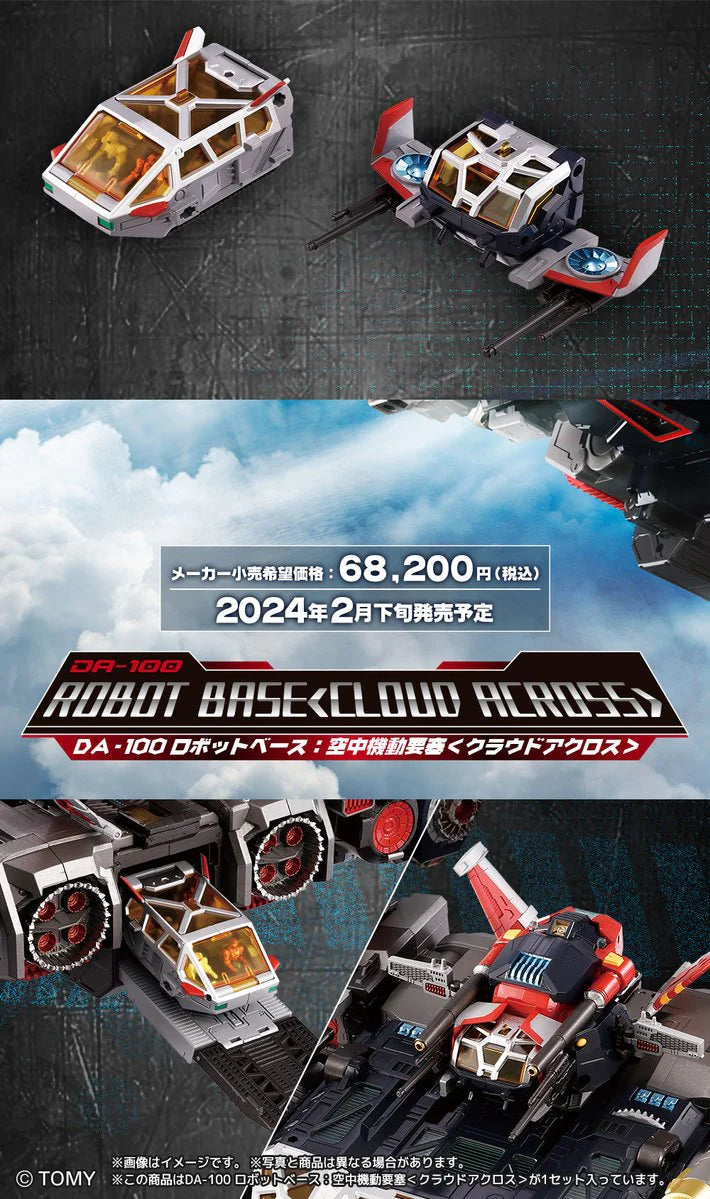 [PRE-ORDER] Diaclone DA-100 Robot Base Cloud Across