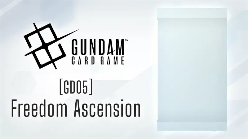 [PRE-ORDER] Gundam Card Game Booster Pack Freedom Ascension [GD05] [Japanese] Sealed Case of 288 Packs