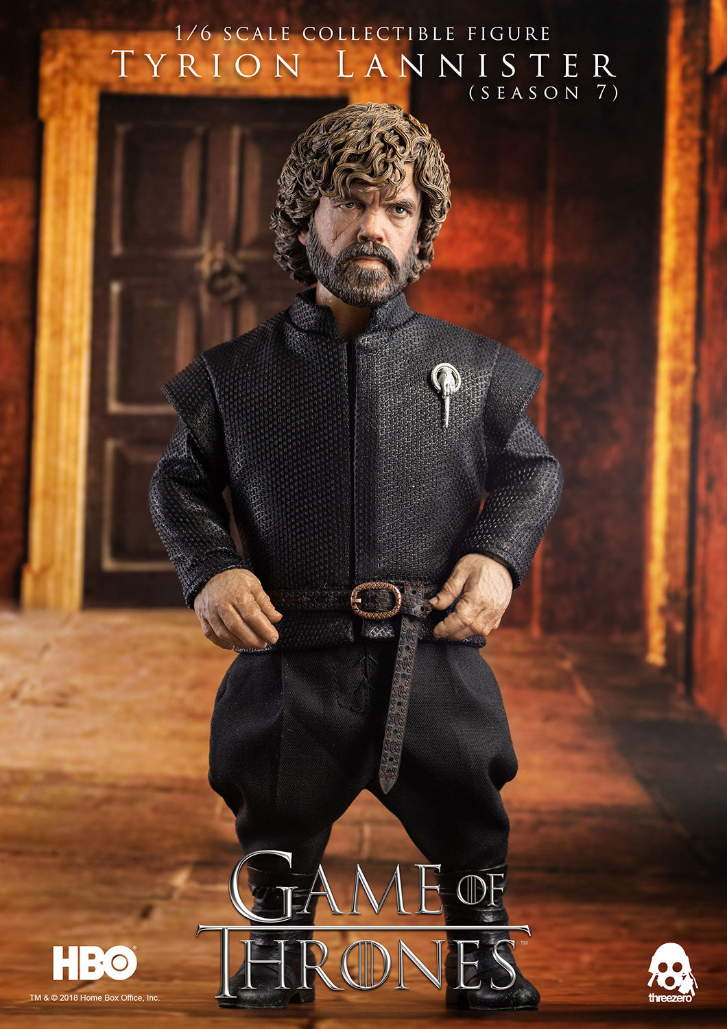 [IN STOCK in AU] Threezero HBO Game of Thrones GOT Tyrion Lannister Season 7 Deluxe Version 1/6