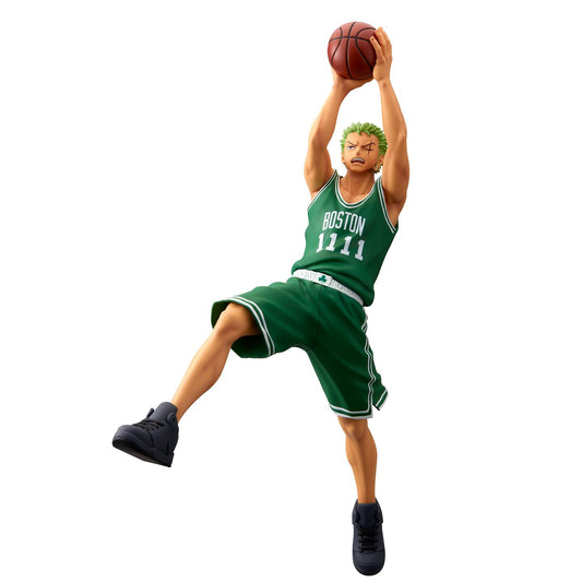[PRE-ORDER] ONE PIECE × NBA MASTER STARS PIECE THE RORONOA ZORO BOSTON CELTICS