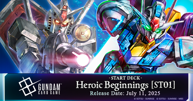 [PRE-ORDER] Gundam Card Game Start Deck Gundam Assemble Set Heroic Beginnings【ST01A】 [Japanese]