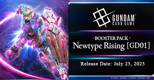 [PRE-ORDER] Gundam Card Game Booster Pack Newtype Rising【GD01】 [Japanese] Sealed Case of 288 Packs