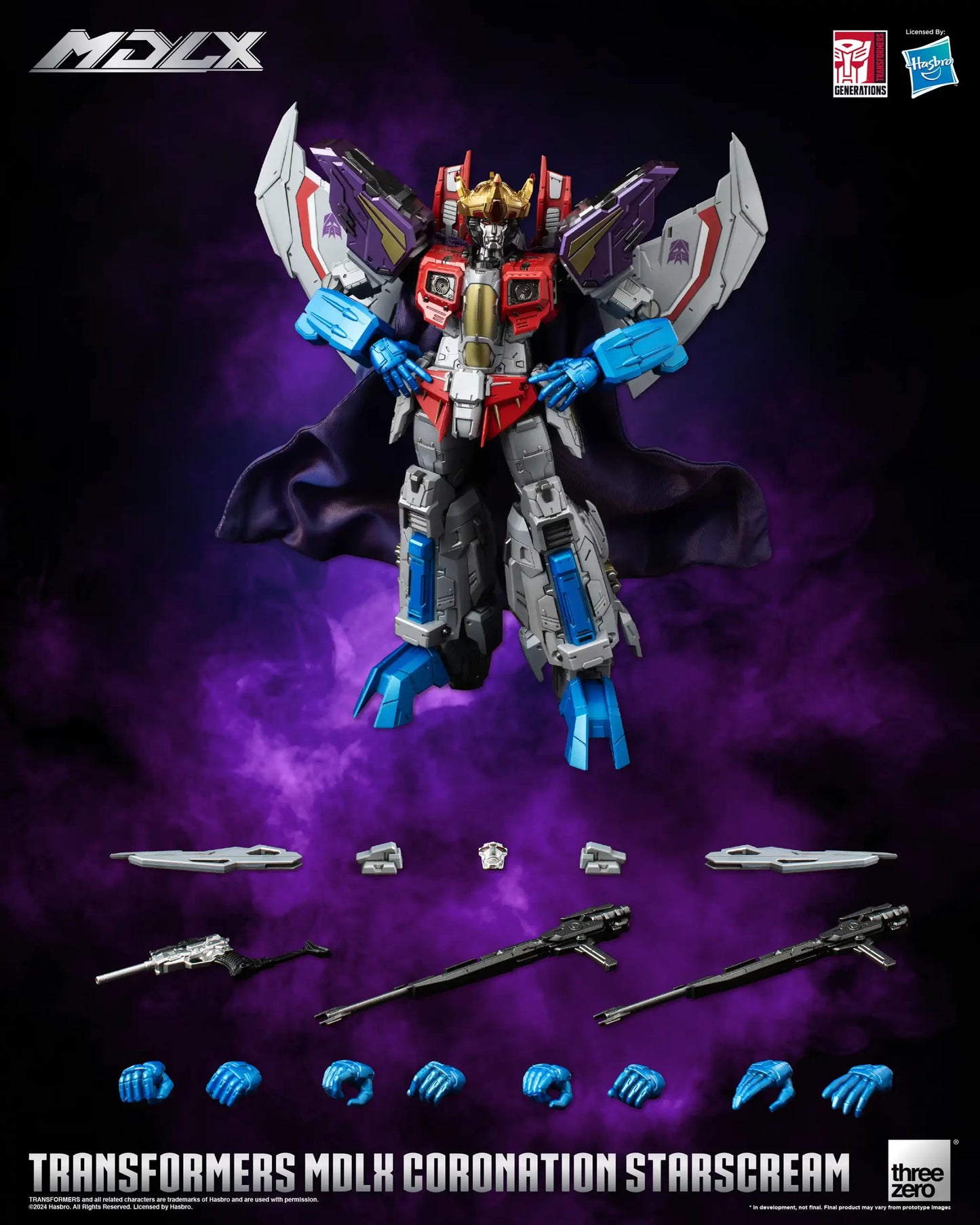 [PRE-ORDER] Threezero Transformers MDLX Coronation Starscream