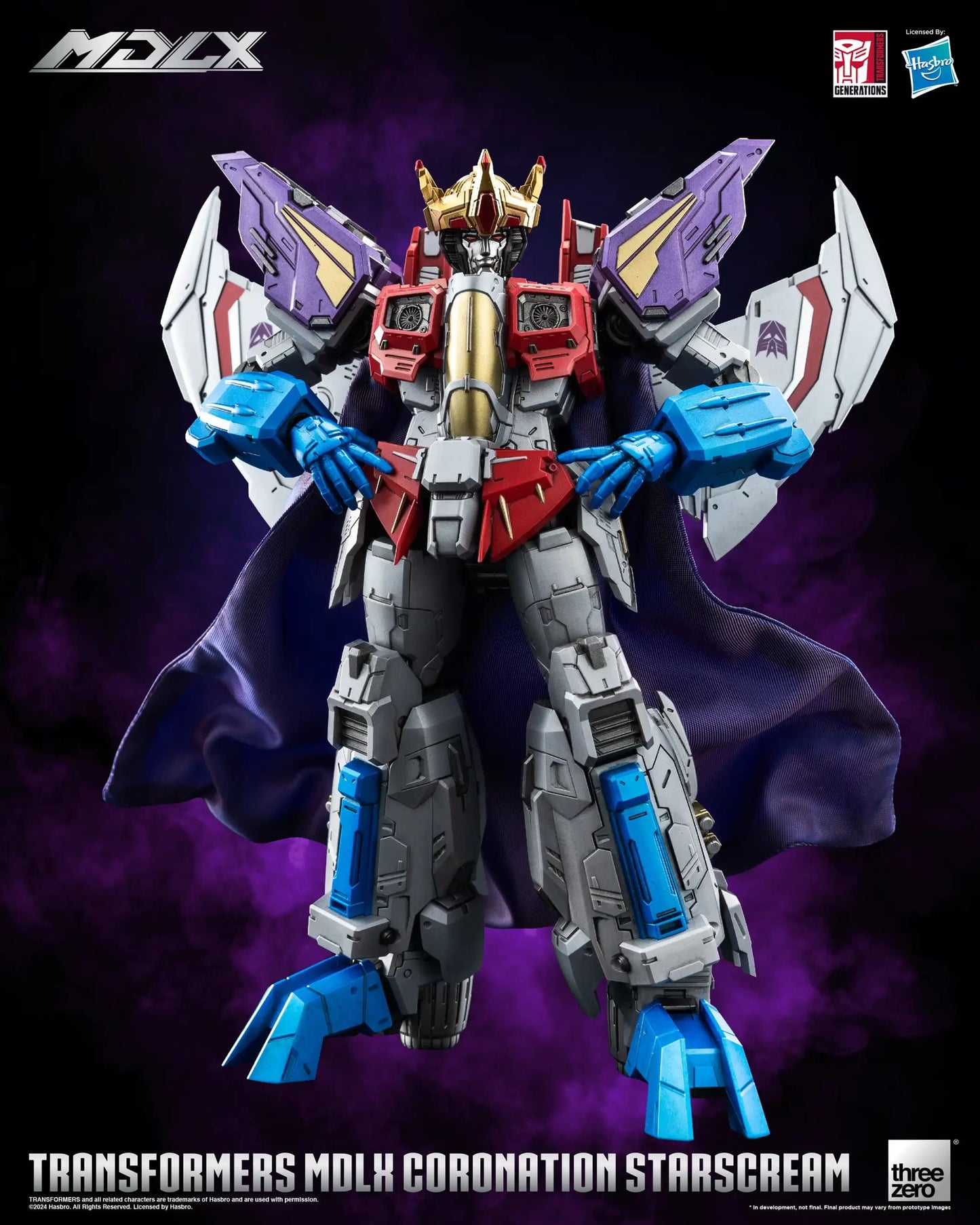 [PRE-ORDER] Threezero Transformers MDLX Coronation Starscream