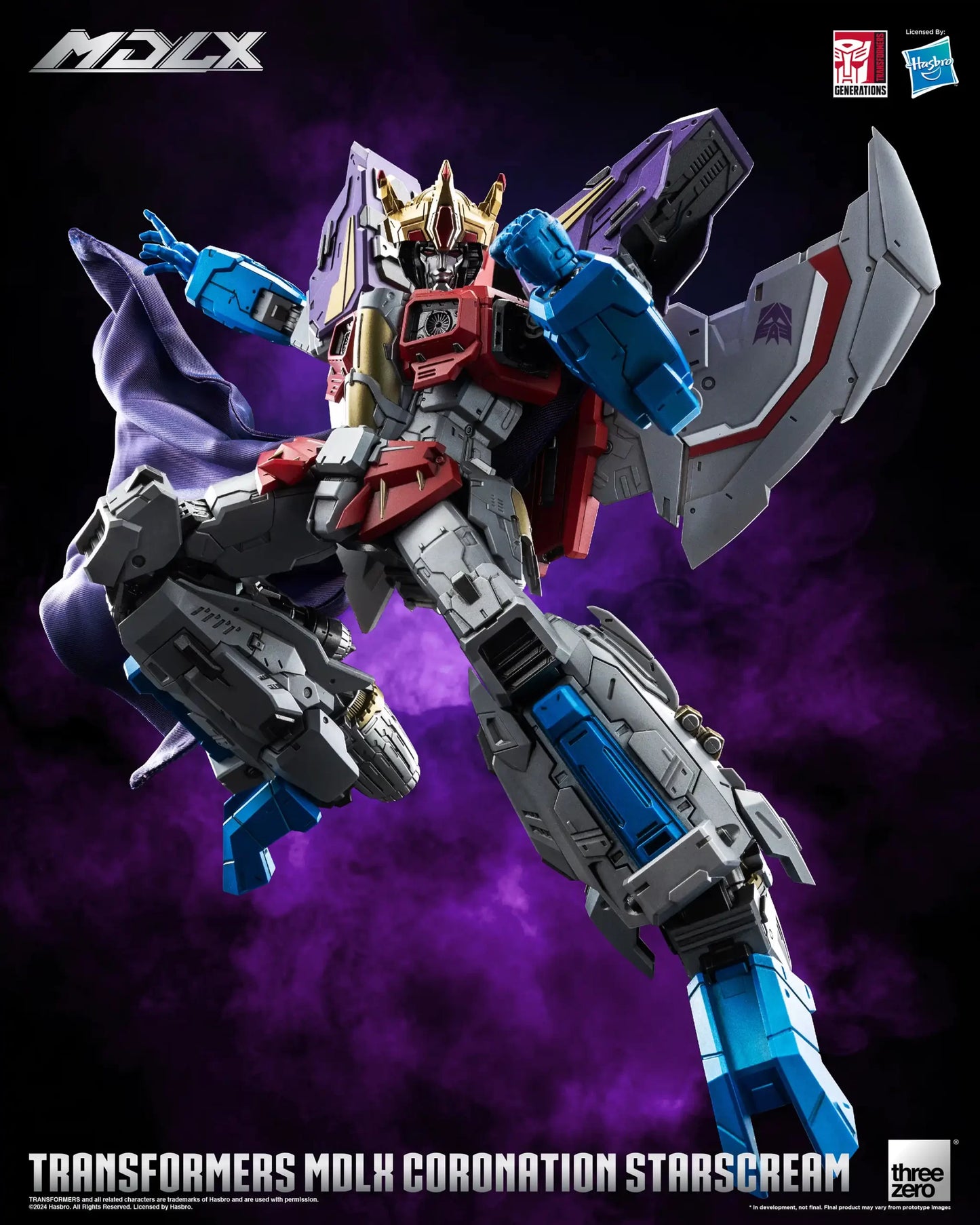 [PRE-ORDER] Threezero Transformers MDLX Coronation Starscream