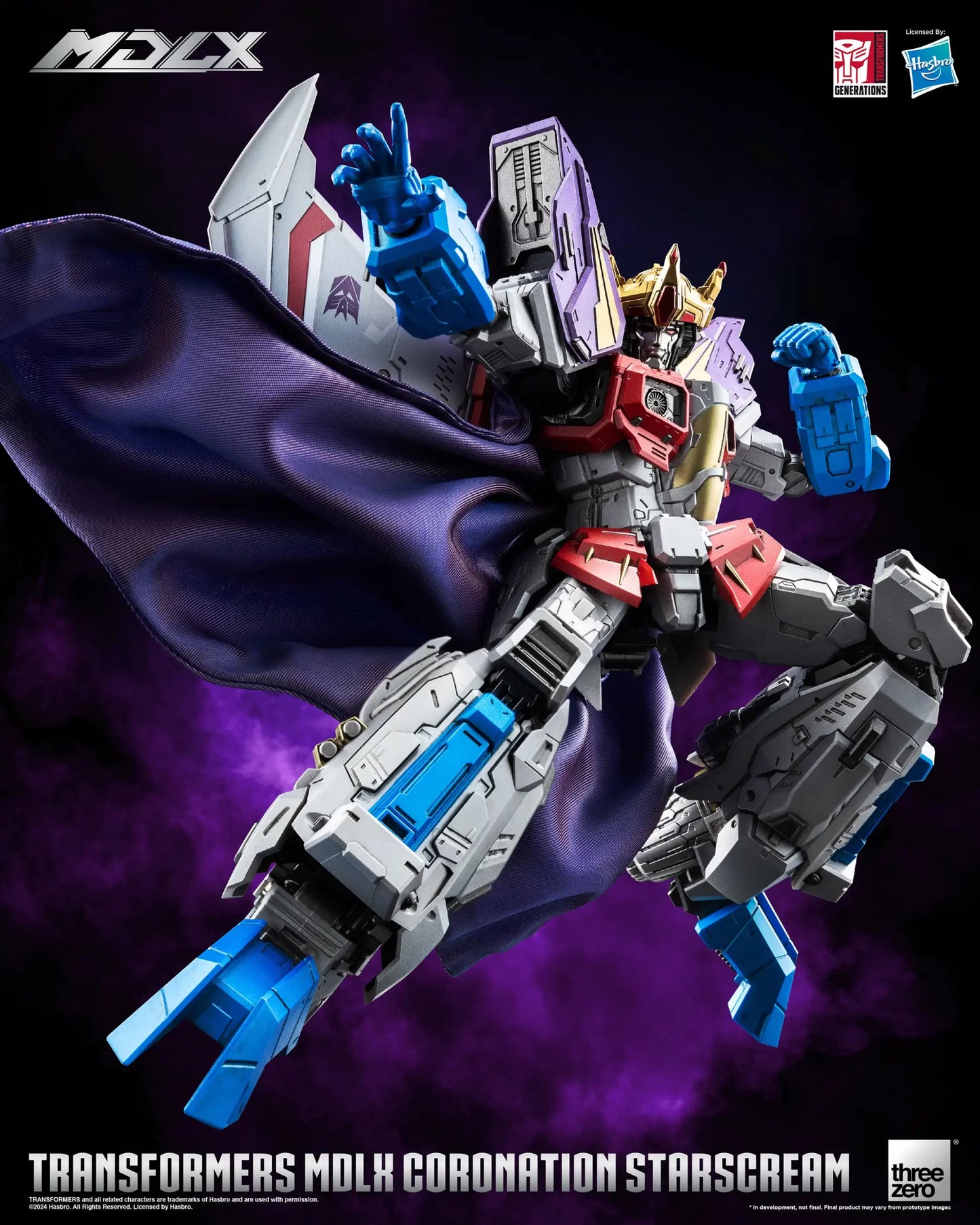 [PRE-ORDER] Threezero Transformers MDLX Coronation Starscream