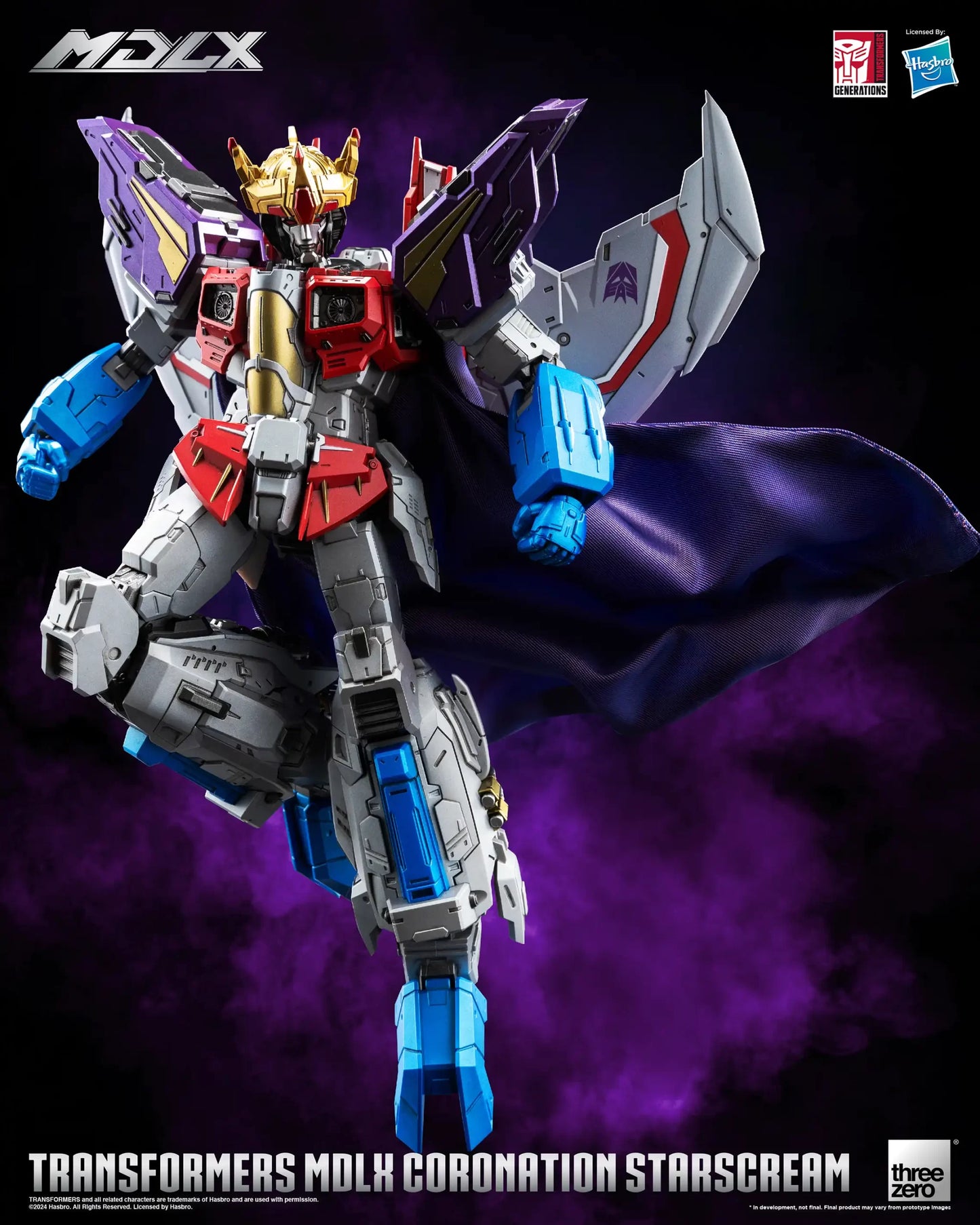 [PRE-ORDER] Threezero Transformers MDLX Coronation Starscream