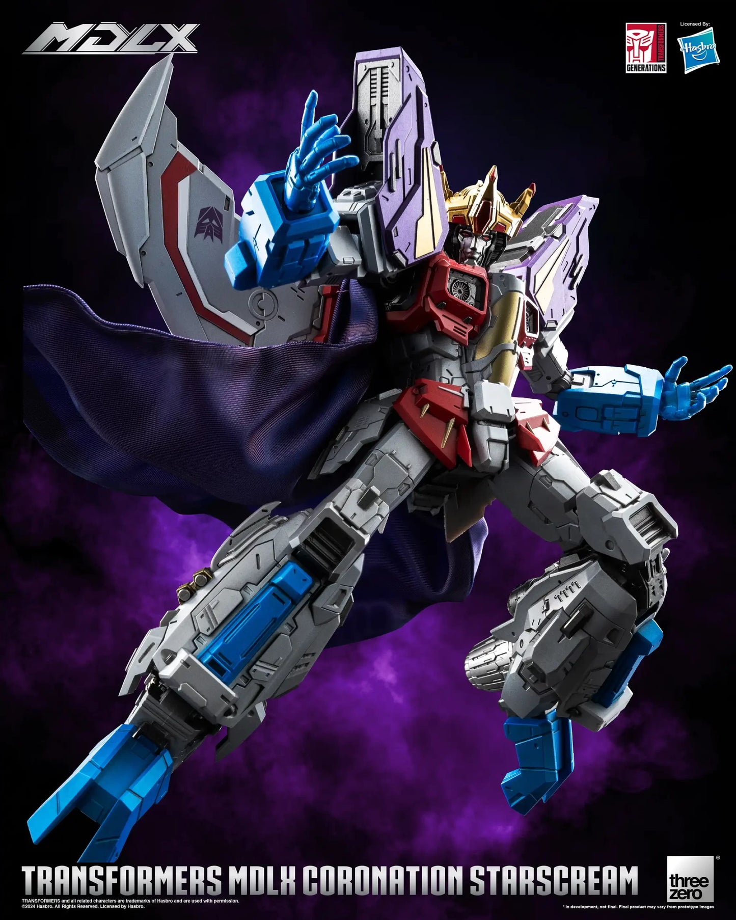 [PRE-ORDER] Threezero Transformers MDLX Coronation Starscream