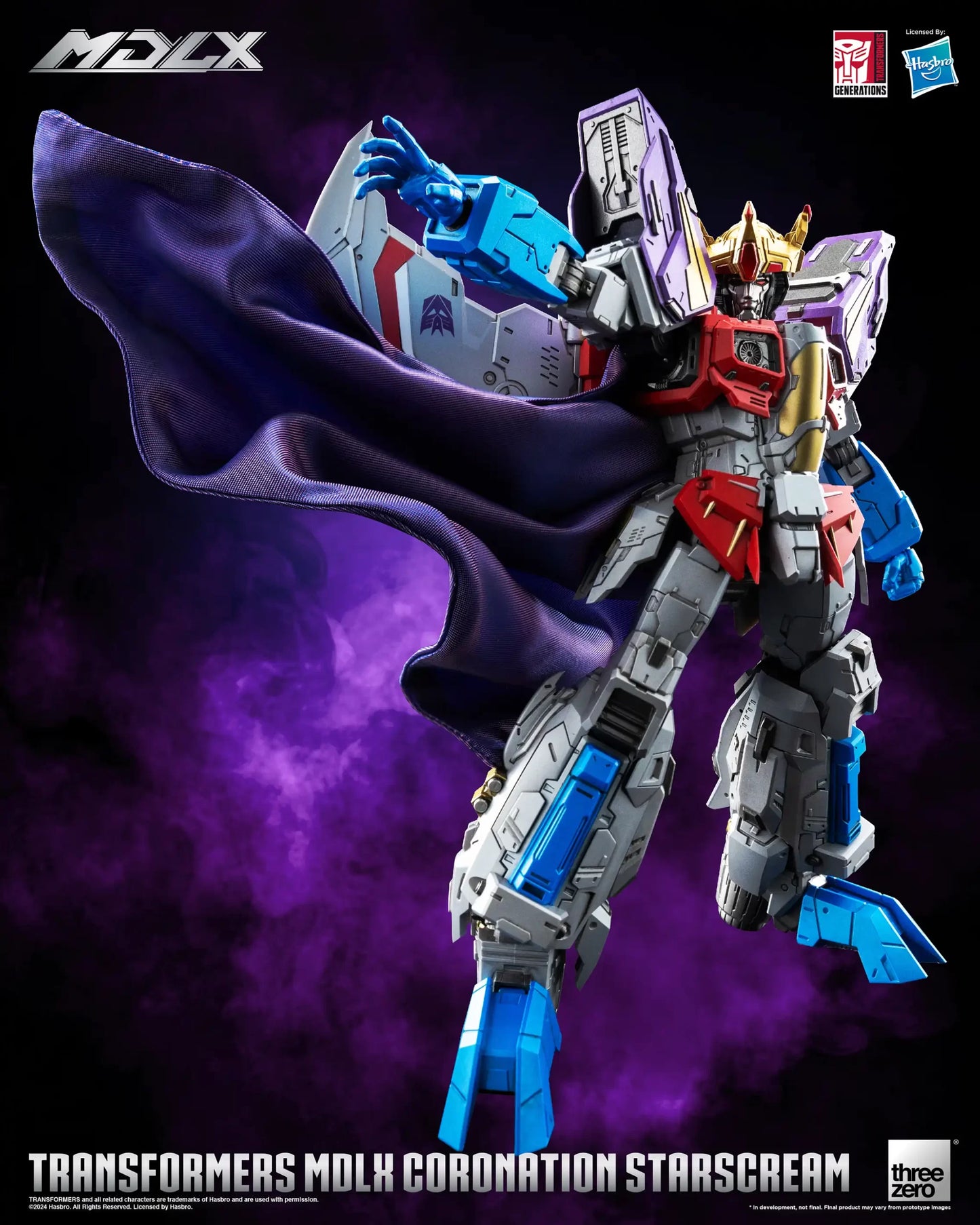 [PRE-ORDER] Threezero Transformers MDLX Coronation Starscream