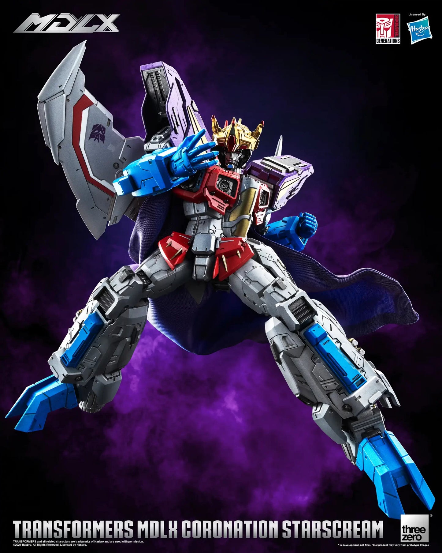 [PRE-ORDER] Threezero Transformers MDLX Coronation Starscream
