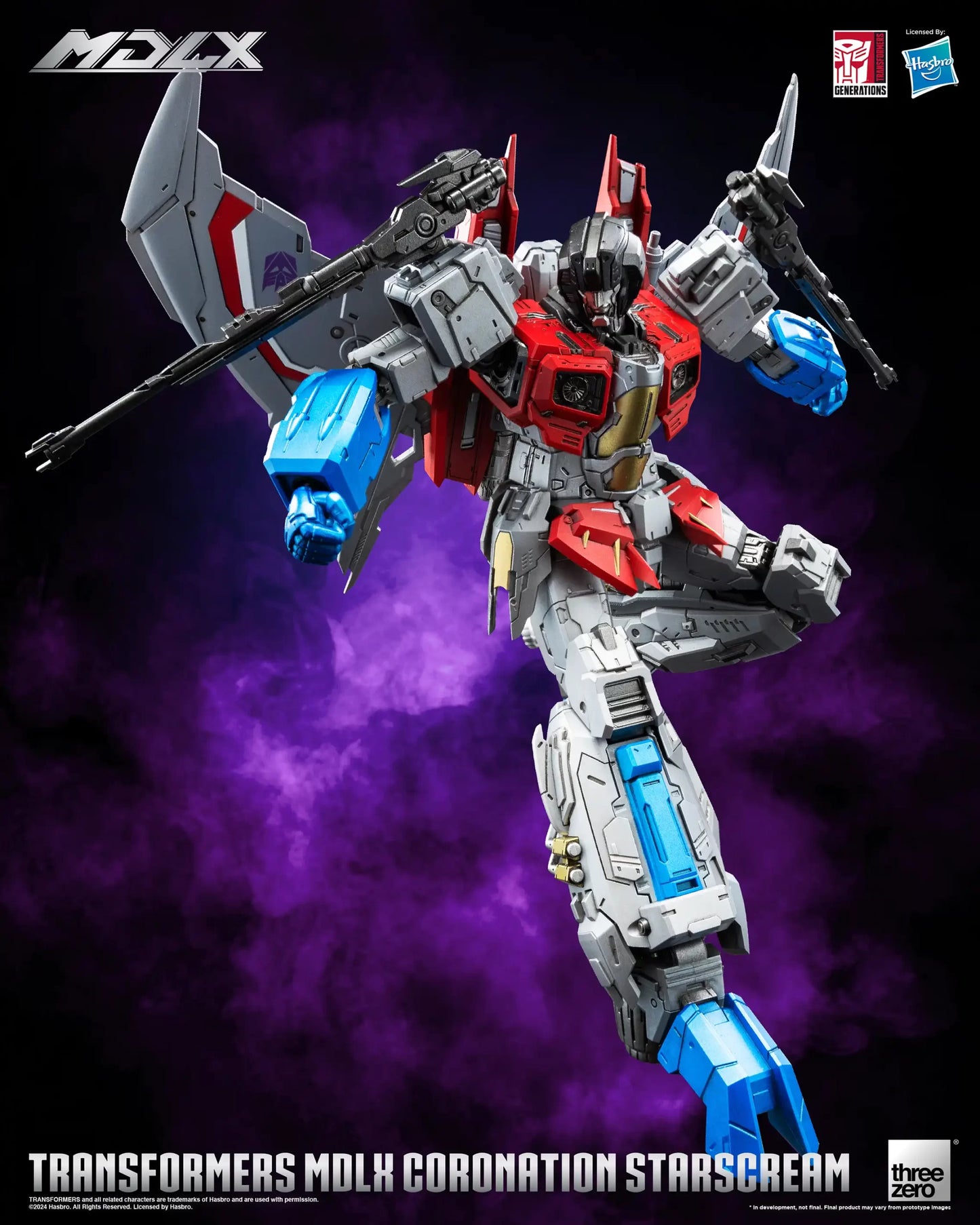 [PRE-ORDER] Threezero Transformers MDLX Coronation Starscream